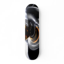Golden Tears Abstract Skateboard V2