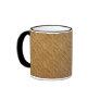 Golden textured Fabric Mug