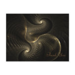 Golden Thread Spiral Fractal Art