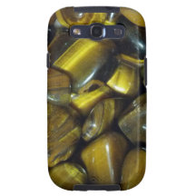 Golden Tiger Eye Stones Samsung Galaxy SIII Cover