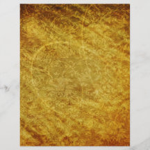 GOLDEN TREASURE GRUNGE FLORAL BACKGROUNDS TEMPLATE PERSONALIZED FLYER