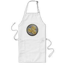 Golden Triskele Apron