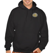 Golden Triskele Hooded Pullovers
