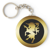 GOLDEN UNICORN KEY CHAINS