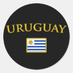 Golden Uruguay Round Stickers