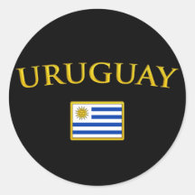 Golden Uruguay Round Stickers