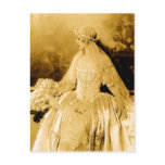 Golden Vintage Bride Photography Post Cards