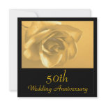 Golden Wedding Anniversary Invitation