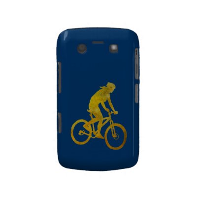 Golden Woman Biker Blackberry Bold Case by PaintboxSillouette