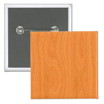 Golden Woodgrain Texture Pinback Button
