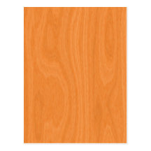 Golden Woodgrain Texture Post Cards