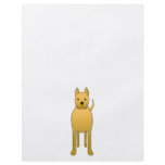 Golden Yellow Dog. Flyers