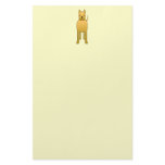 Golden Yellow Dog. Stationery