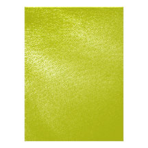 Golden Yellow Leather Look Personalized Invitation