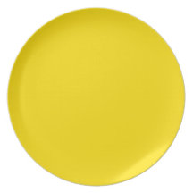 Golden Yellow Plate