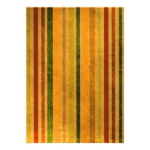 GOLDEN YELLOW RED GREEN STRIPES PATTERN BACKGROUND CUSTOM ANNOUNCEMENT