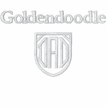 Goldendoodle, DAD Embroidered Shirt