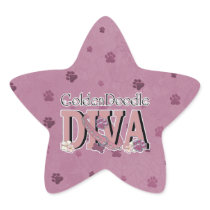 GoldenDoodle DIVA Sticker