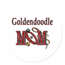 Goldendoodle Mom Sticker