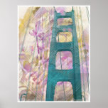 GoldenGateBridge Dreams in SanFrancisco Poster