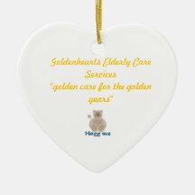 Goldenhearts Christmas ornament.