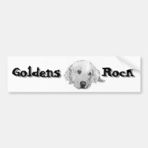 Goldens Rock Bumper Sticker