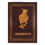GoldenVase Sorry! Card