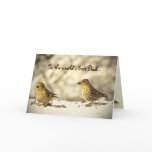 Goldfinch and Pine Siskin Fathers Day Cards