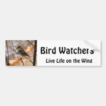 Goldfinch Watercolor Bumper Stickers
