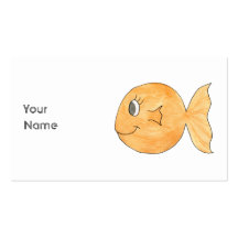 Goldfish. Business Card