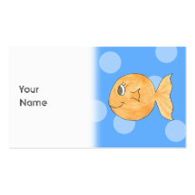 Goldfish. Business Card Templates