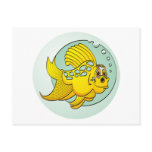 Goldfish with Blue Spots Post Cards