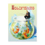 Goldfishing Postcard