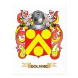Golding Coat of Arms (Family Crest) Post Cards