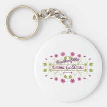 Goldman ~ Emma Goldman Famous USA Women Keychain