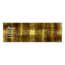 GOLDY-ABSTRACT Profile Card Business Card Template