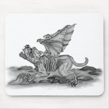 Golem Gargoyle Mauspad