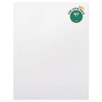 golf 19th hole drink time humour letterhead