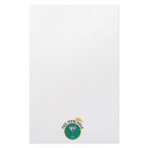 golf 19th hole drink time humour personalized stationery