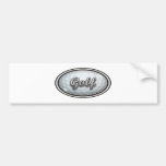 Golf 1 bumper stickers