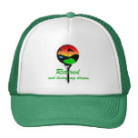 Golf and retirement mesh hat