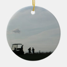 Golf at Dusk  Ornament