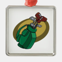 Golf Bag Ornament
