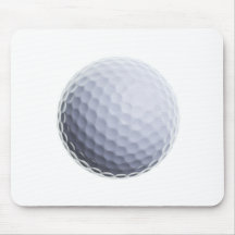 Golf Ball Background Customized Template Mouse Pad
