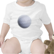 Golf Ball Background Customized Template Tshirt