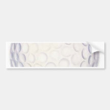 Golf Ball Bumper Stickers