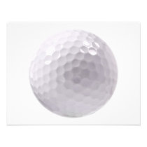 Golf ball invitations