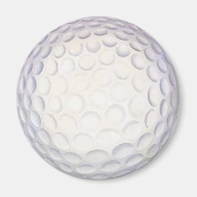 Golf Ball Fridge Magnets