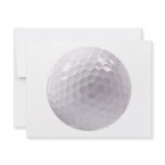 Golf ball custom invitations