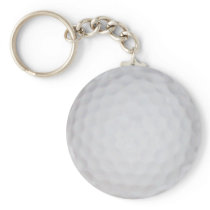 Golf Ball Keychain